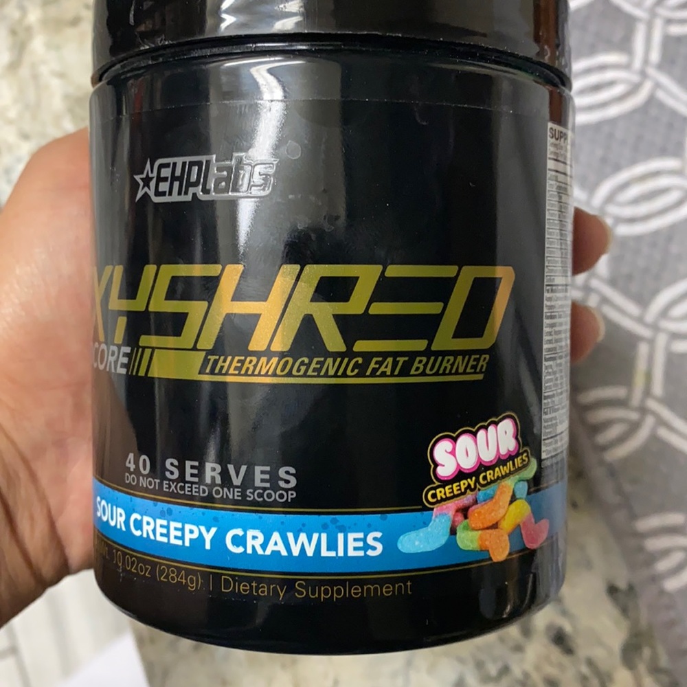 EHP oxyshred sour creepy crawlies pre workout